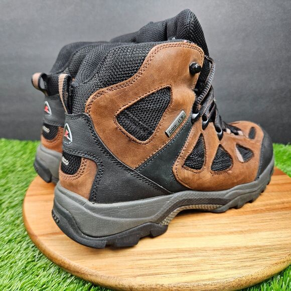 Ecco Receptor Gore Tex Brown Leather Lace Up Hiking Boots Mens EU 43/US 9-9.5 main image 5